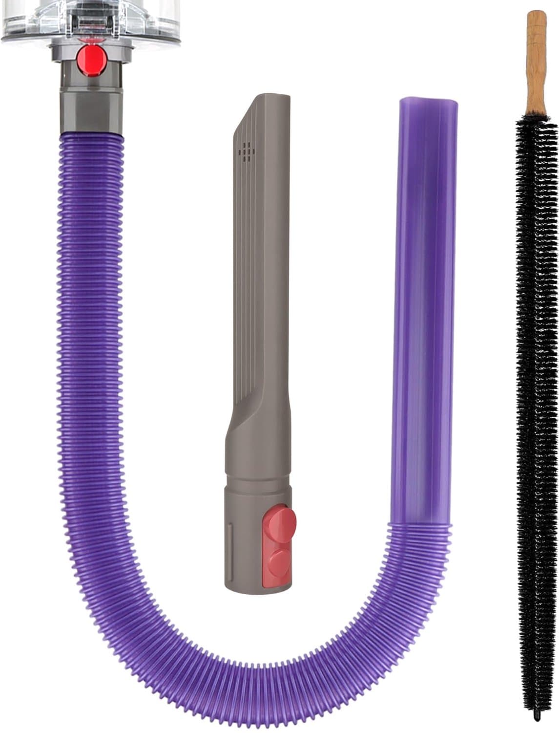 Droogventilator en Kierenzuiger voor Dyson V15 V12 V11 V10 V8 V7 - Flexibele Slang — afbeelding 1