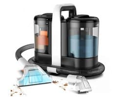 TCS Draagbare Tapijtreiniger - Zwart - 15KP - Huisdiervlekkenreiniger - Bekledingsreiniger - Autostoelreiniger