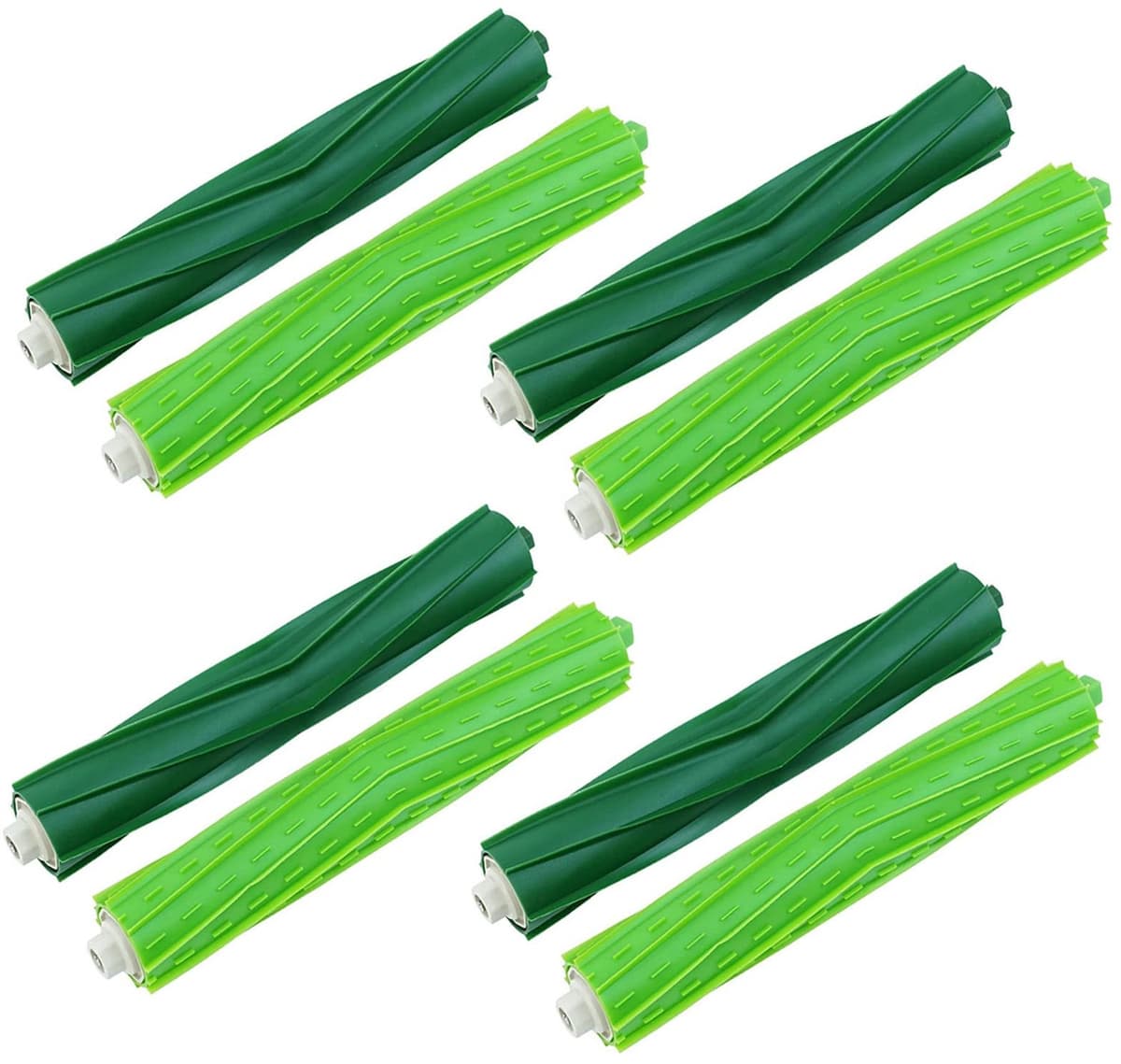 Set van 4 Rubber Borstels voor Robotstofzuiger — afbeelding 1