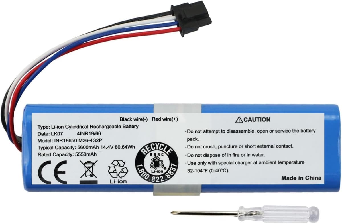 Stofzuigeraccu - 5600 mAh - 14,4 V Li-ion — afbeelding 1