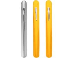 Kruimelveger Set - Tafelreiniger - Snel Tafel Schoonmaken - Met Handige Clip - 15 cm - Diverse kleuren