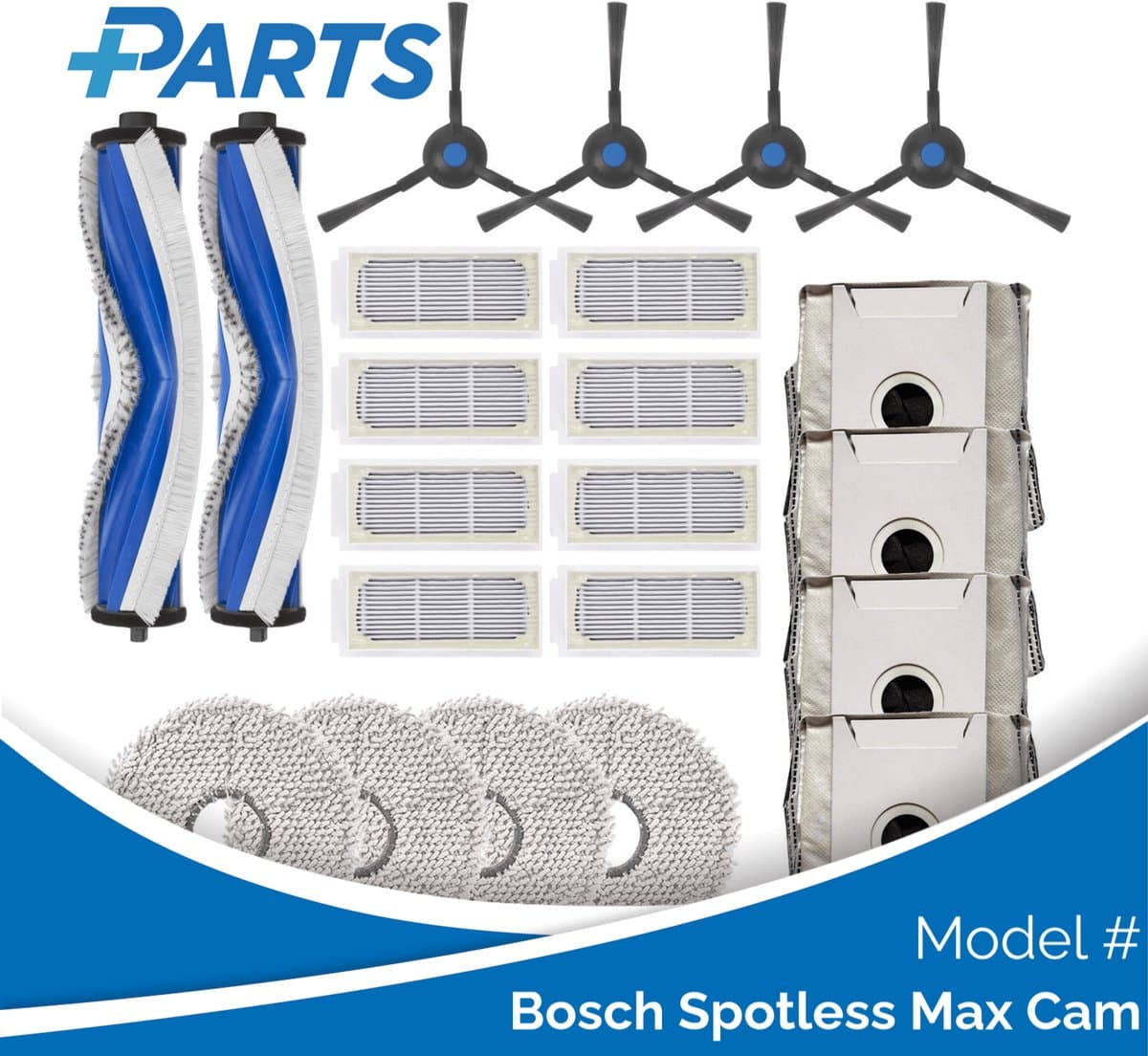 Bosch Spotless Max Cam Onderhoudsset (Plus.Parts® alternatief voor BHZR-SET) — afbeelding 1
