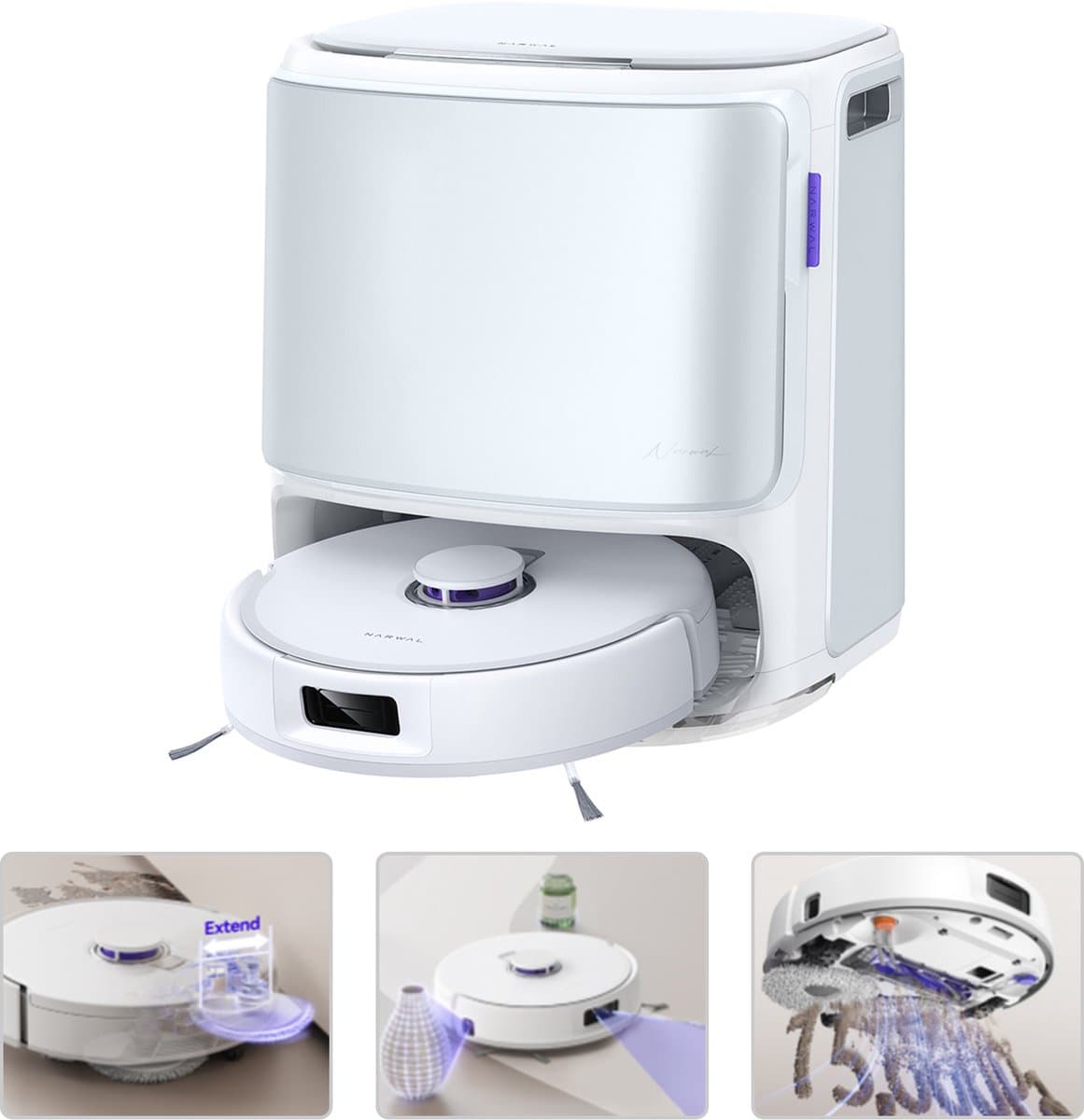NARWAL Freo Z10 – Robotstofzuiger en -mop – Anti-tangle – 15000 Pa — afbeelding 1
