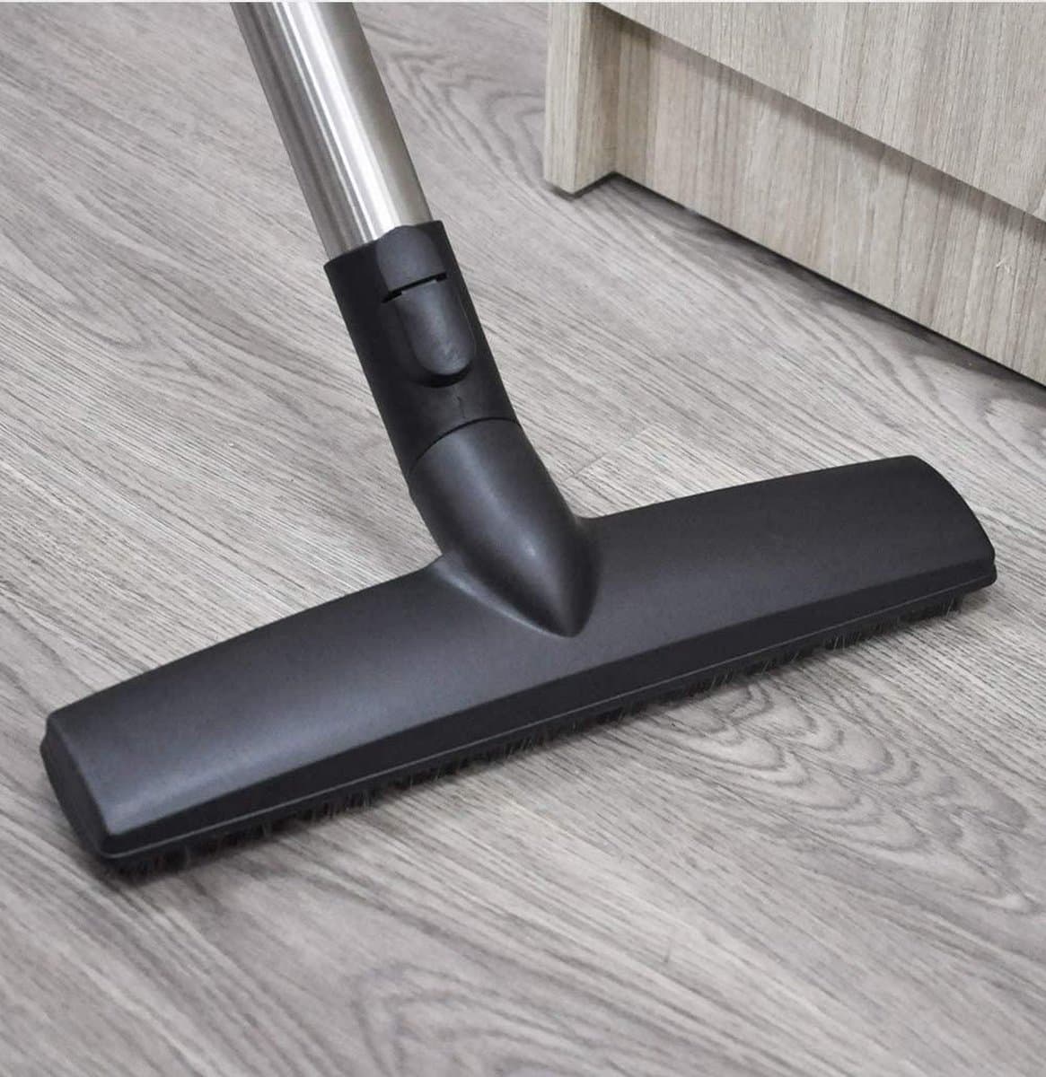 Luxe Parketborstel Geschikt Voor Miele Stofzuigers - Stofzuiger Mondstuk Borstel Voet Zuigmond - (Compact/Complete C1 C2 C3 S4000 S5000) Parketzuigmond Voor Harde Vloeren/Laminaat/Parket- Parketvoet Met Parkeerhaak & Vergrendeling - Stofzuigermond — afbeelding 1