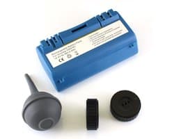 NiMh batterij 4800 mAh voor Scooba (385, 5800, etc) met 2 wieltjes en zuigbol