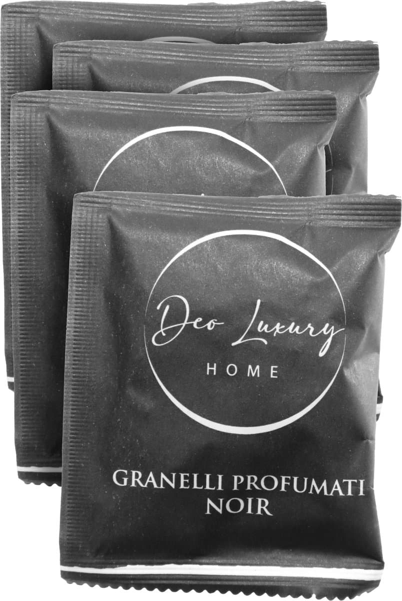 Dparts geurkorrrels - Noir - 4x 35 gram - Geurzakjes voor in stofzuiger - Stofzuigerzak geur verfrisser — afbeelding 1