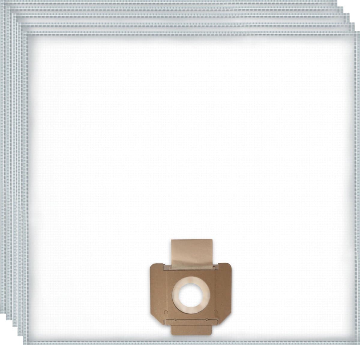 5x Dparts stofzuigerzakken geschikt voor Nilfisk ALTO ATTIX WAP - 30 40 50 series - Bosch GAS 20 L SFC - nr. 302004000 302004004 — afbeelding 1