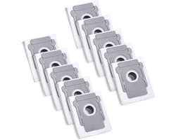 10 stofzuigerzakken voor iRobot Roomba i7 i7+ i3 i3+ i4 i4+ i6 i6+ j7 j7+ i8 i8+ S9 S9+ E5 E6 E7 Clean Base, vervangende stofzakaccessoire