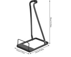 Dailygoods- Stofzuigerbeugel Universele Houder - IJzeren Frame - Vrijstaand Rek - Compatibel met V6/V7/V8/V10 - Afmetingen 24x15 cm - Gewicht 839 g - Stofzuigerhouder