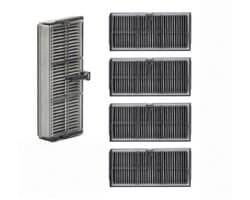 5 stuks HEPA-filteraccessoires-voor Dreame L10s Ultra Gen 2 / X40 Ultra / X40 Master / L40 Ultra / L10s Pro Ultra / X30 Ultra / L10s Ultra Gen 3 stofzuiger-actieve koolstoffilter-reserveonderdelen
