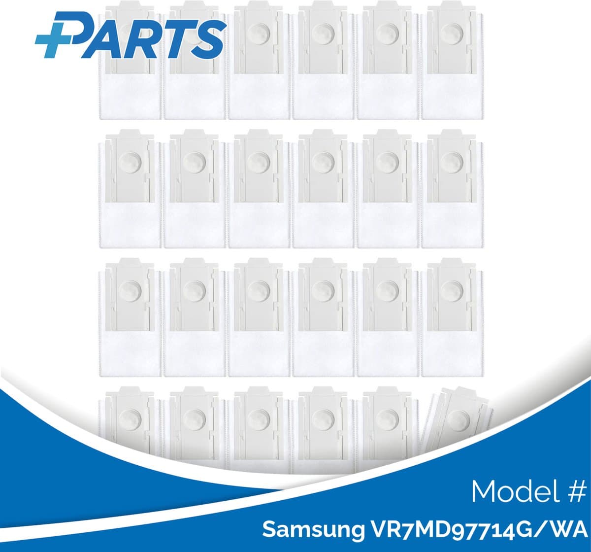 Samsung VR7MD97714G/WA Stofzakken (24 Stuks, Plus.Parts® alternatief voor VCA-RDB95) — afbeelding 1