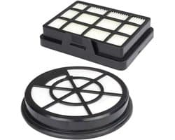 2 stuks -1x HEPA-filter+1x motorbeschermingsfilter voor Bosch BZ152EF serie 2 stofzuiger vervangingsfilter accessoires voor Bosch BGC05A220A BGC05A320 BGC05A322 BGS05A221 BGS05A225/03 voor zakloze stofzuigers