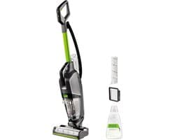 REN® Steelstofzuiger met snoer - Steelstofzuiger - Stofzuiger - Grijs/Groen - 25cm x 27cm x 112cm