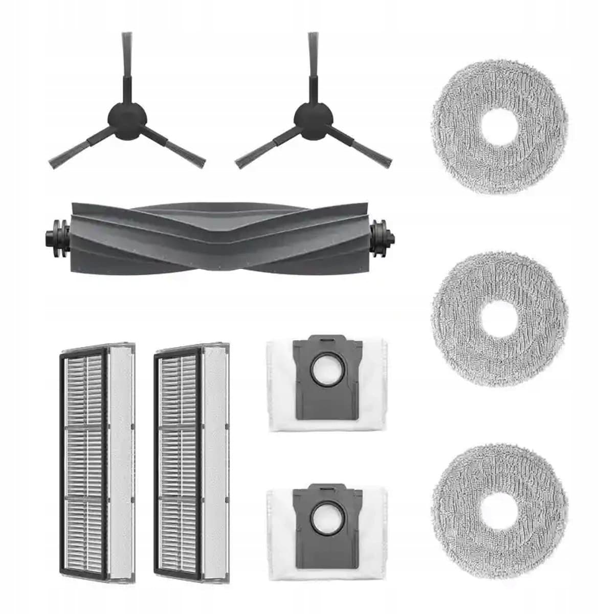 De accessoireset voor de MOVA E30 Ultra Robotstofzuiger: Borstels, Filters, Zakken — afbeelding 1