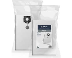 SQOON® Stofzuigerzakken Geschikt voor Kärcher NT30/1 Series – Vervangt Model 2.889-154.0 – 5 Stuks