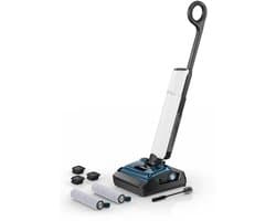 Bosch Serie 4 BHF41WL steelstofzuiger & elektrische bezem Verticale stofzuiger Batterij Droog en nat Zakloos Zwart, Blauw, Wit 4 Ah
