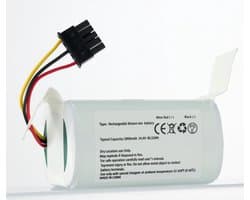 Stofzuigeraccu - 2800 mAh - 14,4 V - voor Eufy L50/L60