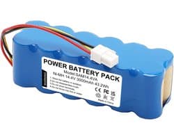 Stofzuigeraccu - 14,4 V - 3000 mAh - Ni-MH