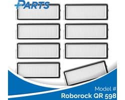 Roborock QR 598 Filters (8 Stuks, Plus.Parts® alternatief voor 8.02.0296)