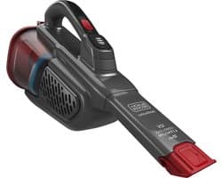 12 V accu-handstofzuiger met Cyclonic Action en uittrekbare kierenzuiger - titanium/rood As stofzuiger