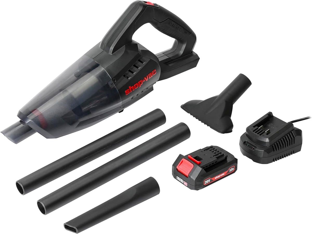 Krachtige 20V Handstofzuiger - Draadloos en Compact voor Thuis en Auto — afbeelding 1