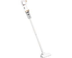 Draadloze Steelstofzuiger - Krachtige Handstofzuiger - Thuis Schoonmaken - Stille Werking - 42 x 16 x 12 cm - Wit
