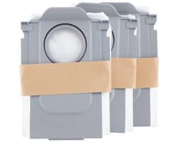 Roborock Originele stofzuigerzak (3 stuks) voor Qrevo S Pro/QV 35A/QV35S/Saros 10R/Saros 20/Saros 20 Sonic/Qrevo Curv 2 Pro/Qrevo Edge 2/Qrevo S5V/Qrevo 2 Pro robotstofzuiger