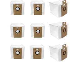 stofzuigerzakken - geschikt voor Tapo RV30 Max - RV30 Max Plus - RV20 Max Plus - RVA202 - 16*14*17cm - voor robotstofzuiger - reserveonderdelen - 9 stuks