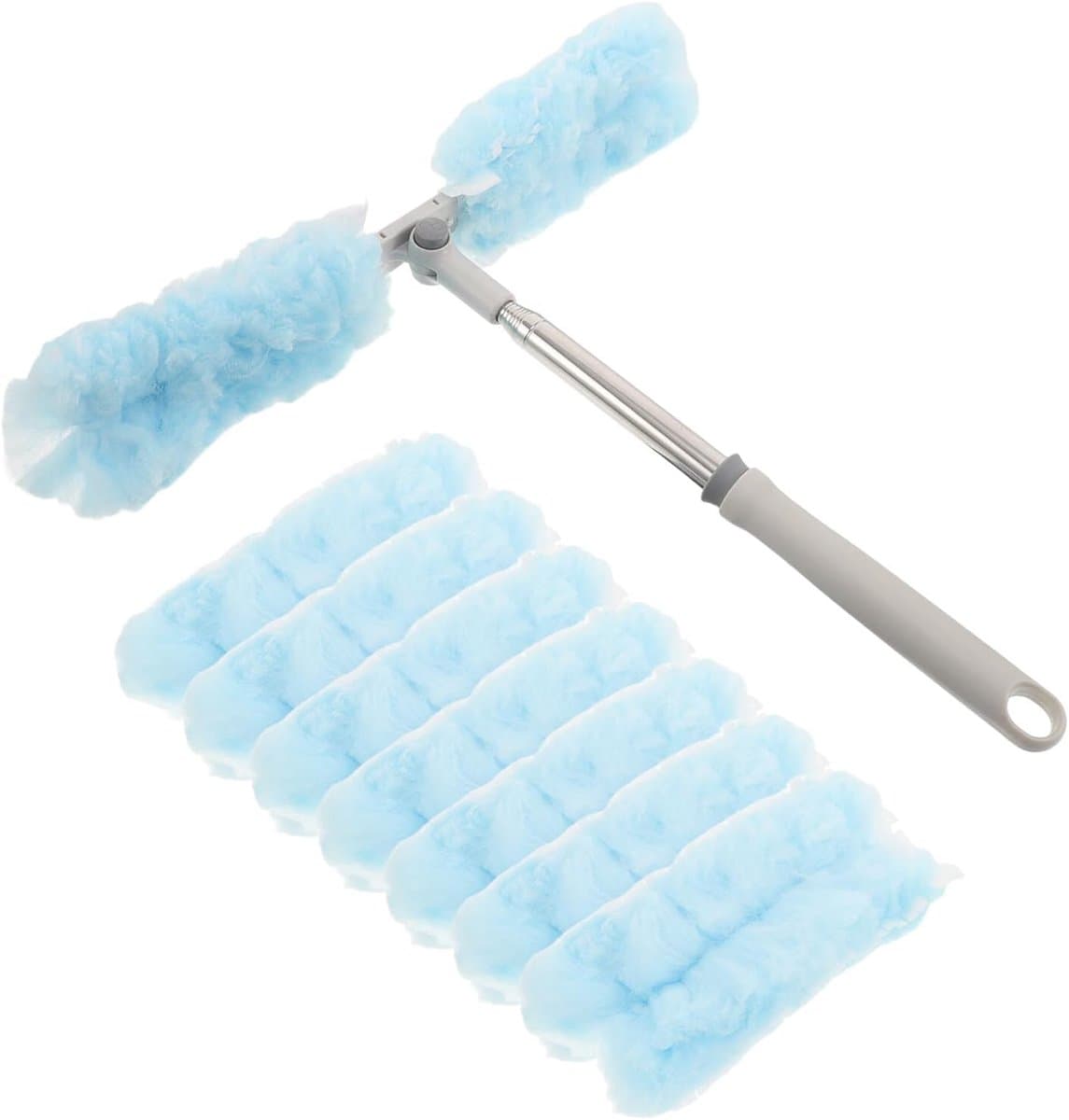 Plafondventilator Duster - Steel Stoffer - Spinnenweb Verwijderen - 360 Graden Draaibaar - Uitschuifbaar - Diverse kleuren — afbeelding 1