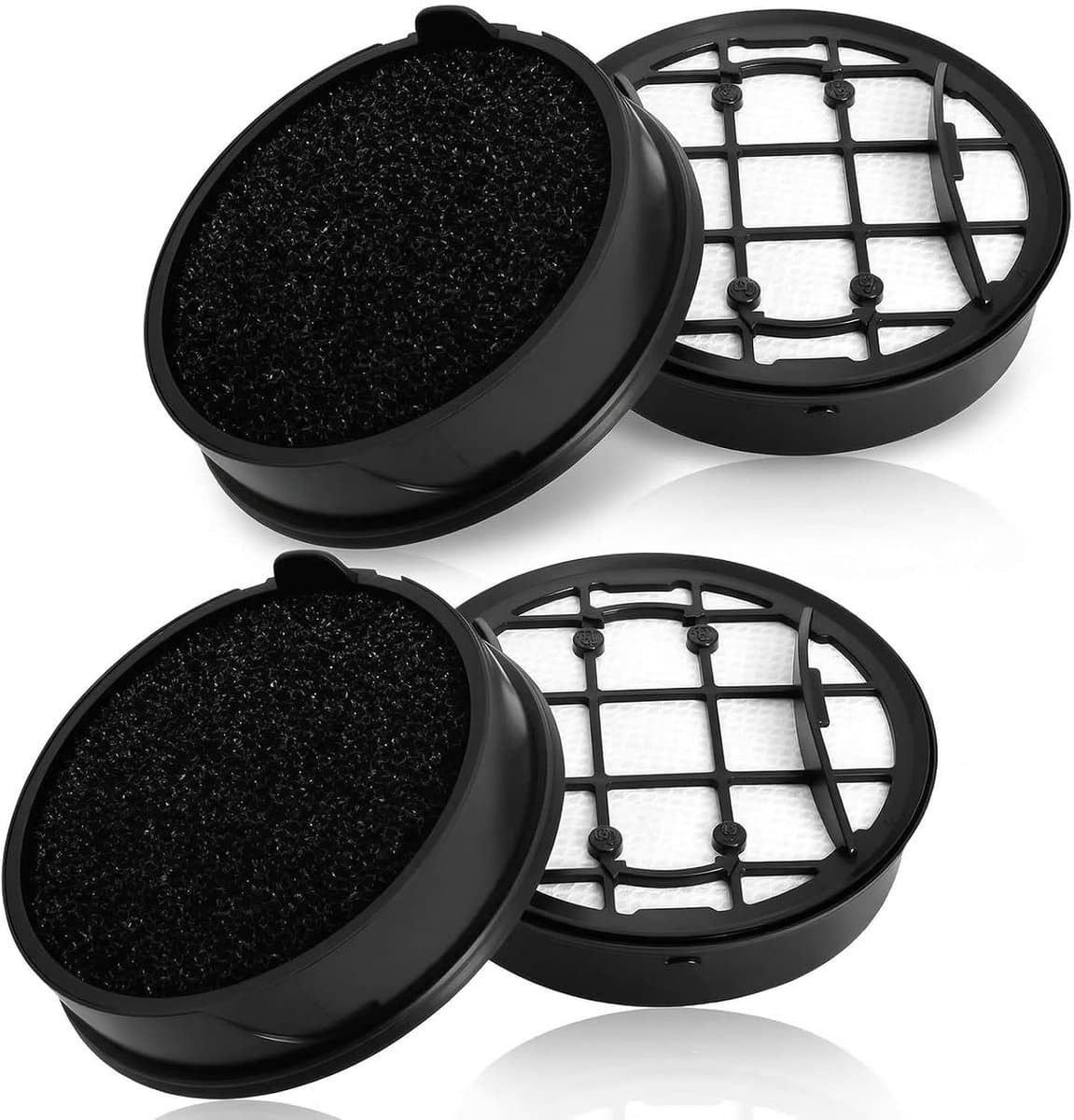 Wasbare schuimfilters 2 stuks - vervangfilters voor Philips VC7000/8000 - herbruikbaar en duurzaam - Homevero — afbeelding 1