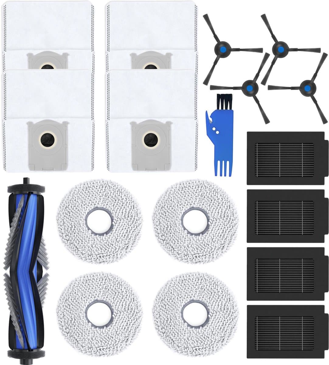 Ecovacs Deebot T50 Max Omni en T50 Max Pro Omni Onderhoudsset (Plus.Parts® alternatief voor DKT060202) — afbeelding 1