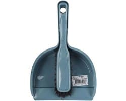 Stoffer en Blik - Opvang Set - Kleine Klusjes - Compact Kliksysteem - 30cm Lengte - Beige