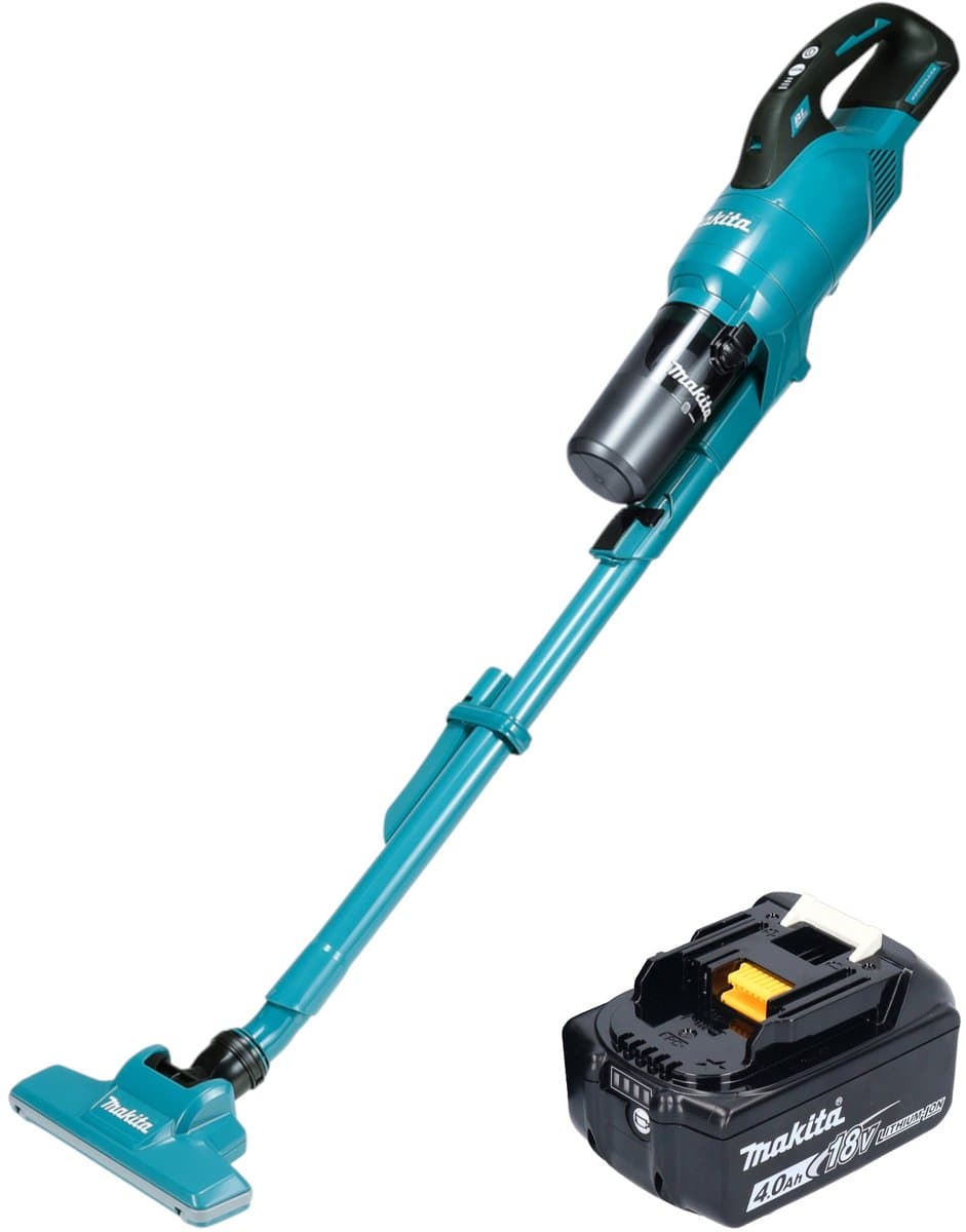 Makita DCL 286 FM accustofzuiger 18 V 0,25 l borstelloos + 1x accu 4,0 Ah - zonder oplader — afbeelding 1