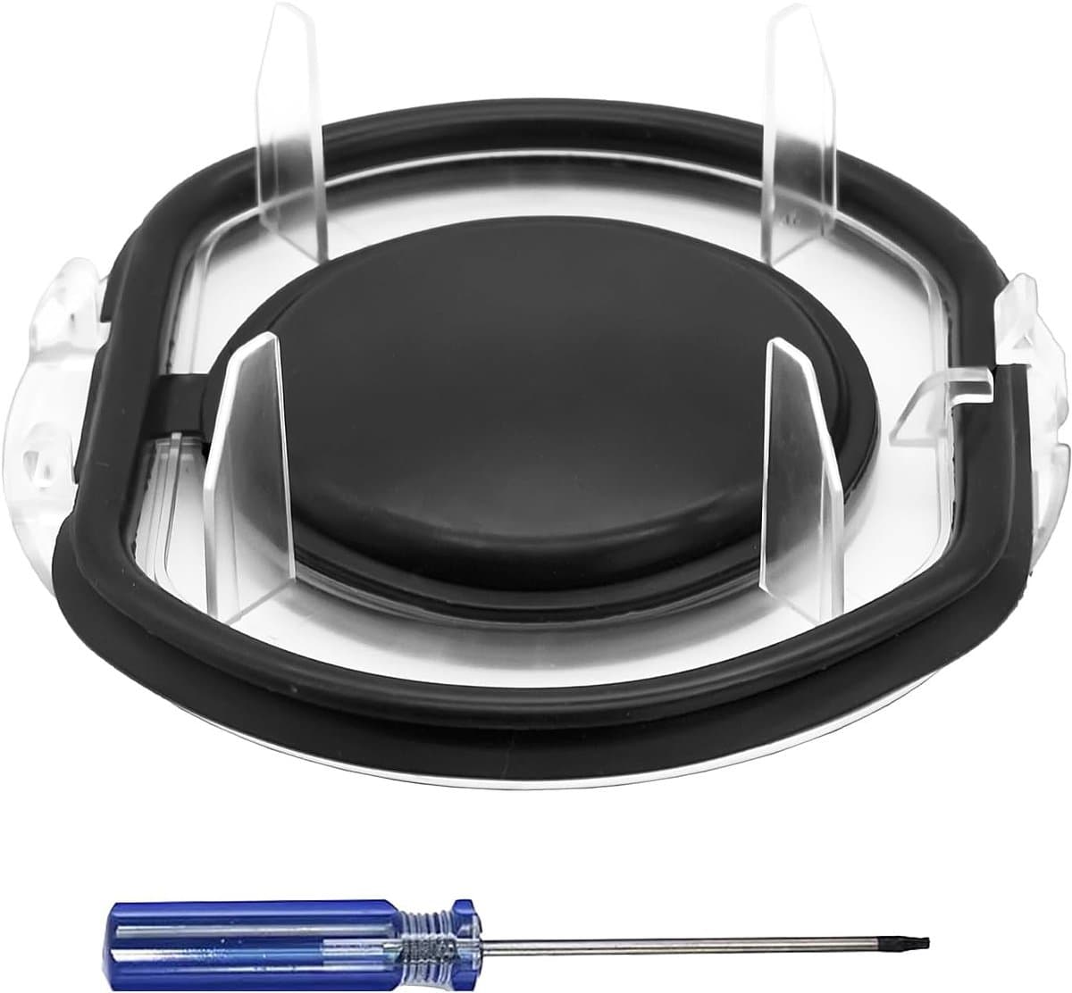 Stofbakdeksel met afdichtring, vervangingsdeksel, stofbakdeksel geschikt voor Dyson V6 / DC58 / DC59 / DC61 / DC62 / DC72 / DC74 — afbeelding 1