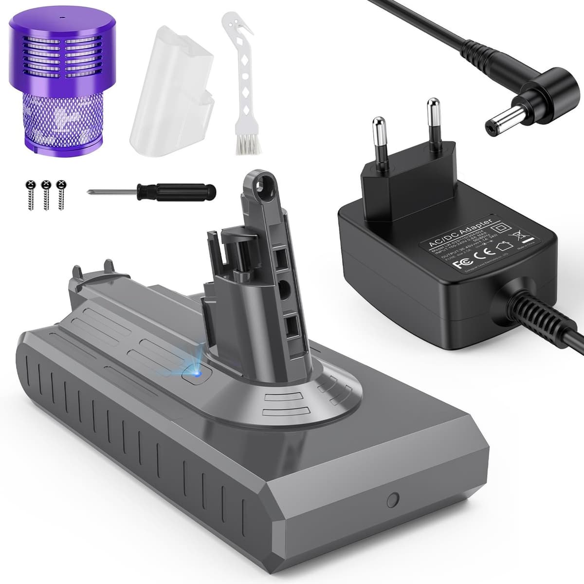 Vervangende Accu voor Dyson V11 25.2V 3900mAh Li-ion — afbeelding 1