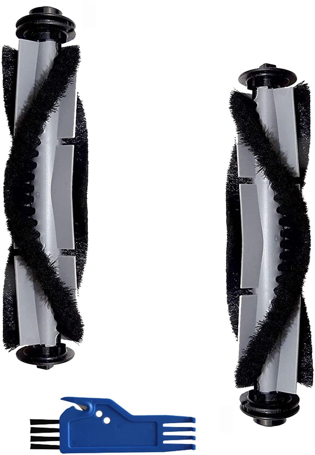 Rolborstel set voor robotstofzuiger - 2 stuks - V-vormig — afbeelding 1