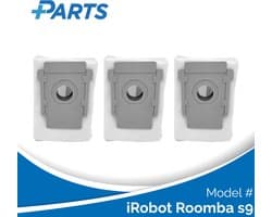 iRobot Roomba s9 Stofzakken (3 Stuks, Plus.Parts® alternatief voor 4626194 / 4640235)