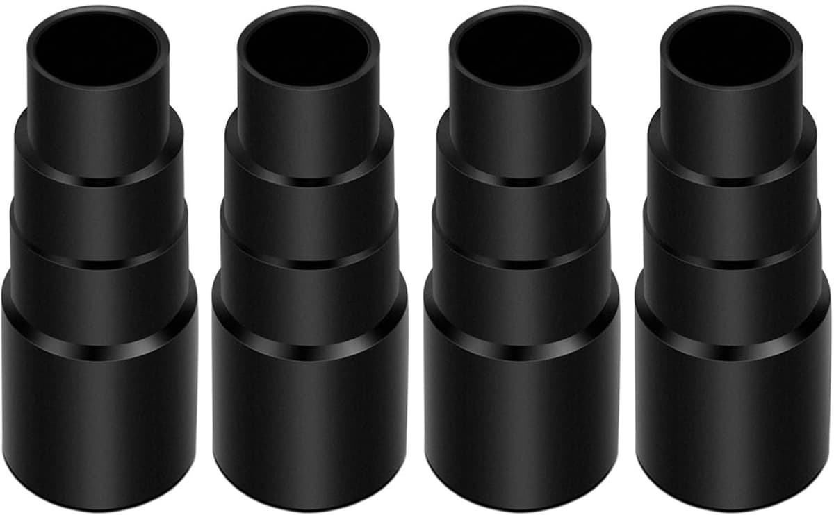 Vacuum Adapter voor Stofafzuiging - 4 stuks set - Effectieve stofafzuiging - Geschikt voor diverse stofzuigers - Hoogwaardige materialen... — afbeelding 1