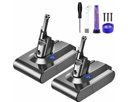 vervangende Accu / Batterij voor Dyson V8 met filterset Accu / Batterij 2 stuks