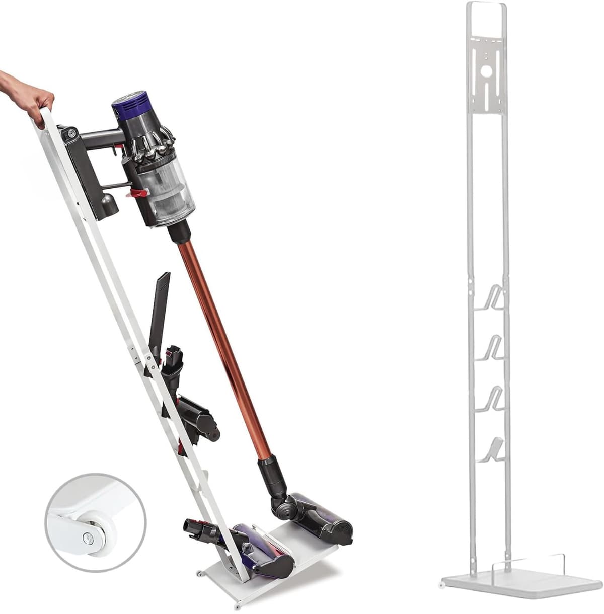Stofzuigerstandaard - Met wielen - Geschikt voor Dyson — afbeelding 1