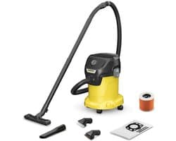 Kärcher KWD 3 V-17/4/20 Suction Brush Kit Nat- en Droogzuiger - 17 liter container - Incl. extra borstels - Vliesfilterzak - Compact