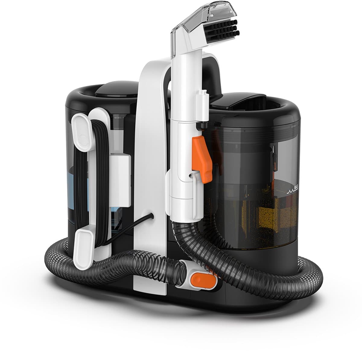 Handheld Tapijtreiniger 600 W - 15 KPa Zuigkracht - Draagbaar - Voor Auto En Bank - Huisdier Haar Verwijderaar — afbeelding 1