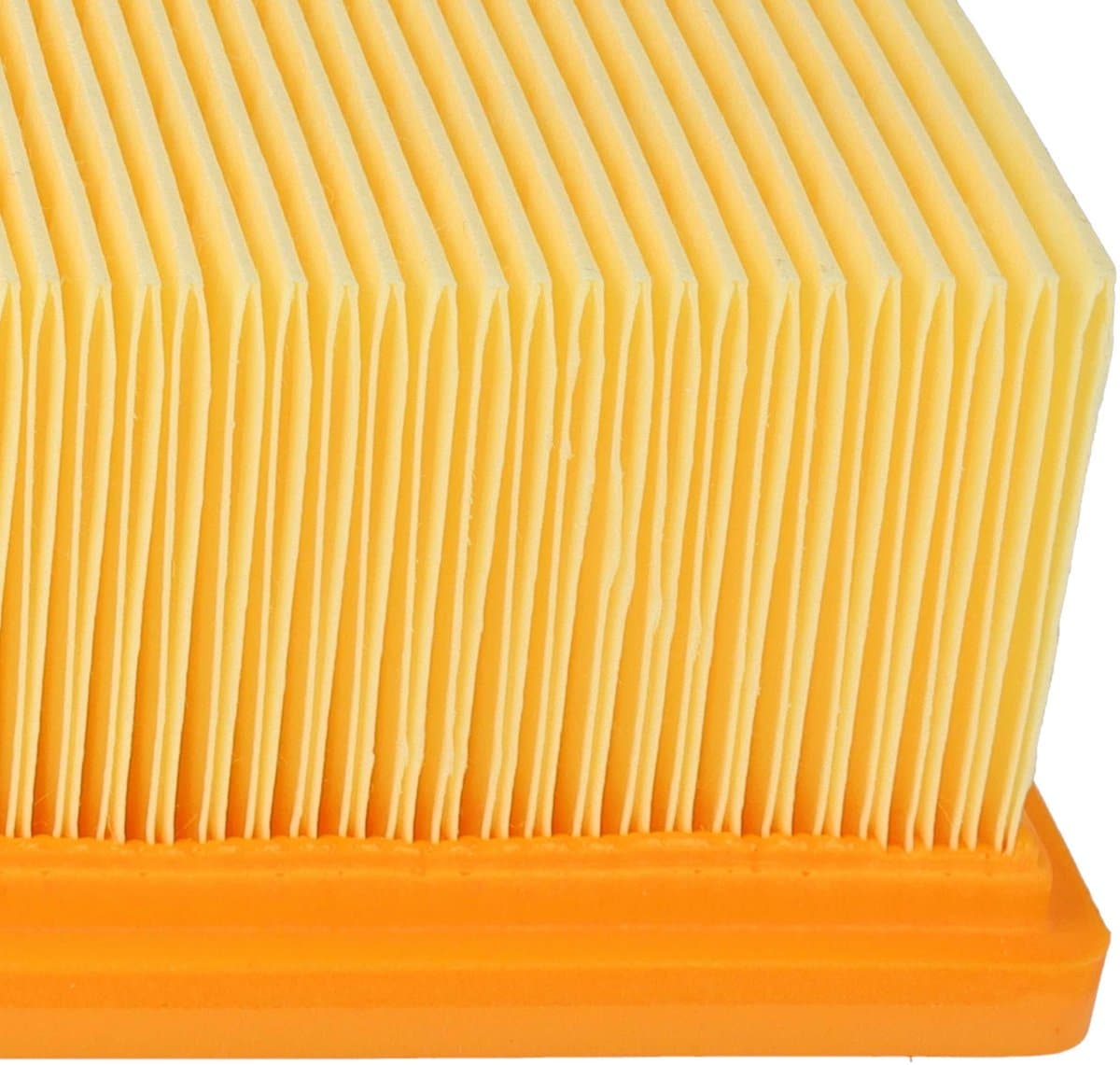 VHBW plat geplooid filter F7, vervanging voor Kärcher 6-904-360.0, 6-907-455.0 stofzuigers. — afbeelding 1