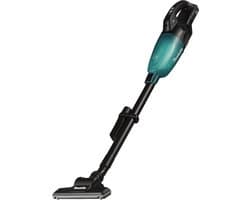 Makita CL001GZ04 | Steelstofzuiger | 40 V Max | Zwarte uitvoering met blauwe transparante capsule | Body | zonder accu's en lader