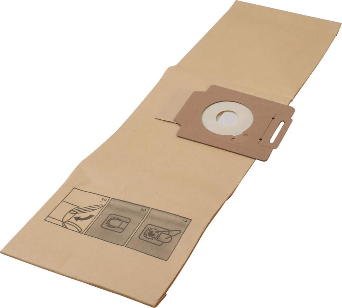 Geschikt voor WETROK. 10 stuks. Stofzuigerzakken voor Monovac6, Monovac6Plus, MonovacComfort6, MonovacTouch´n Clean6, 42614, papier. COVAKO Merk — afbeelding 1