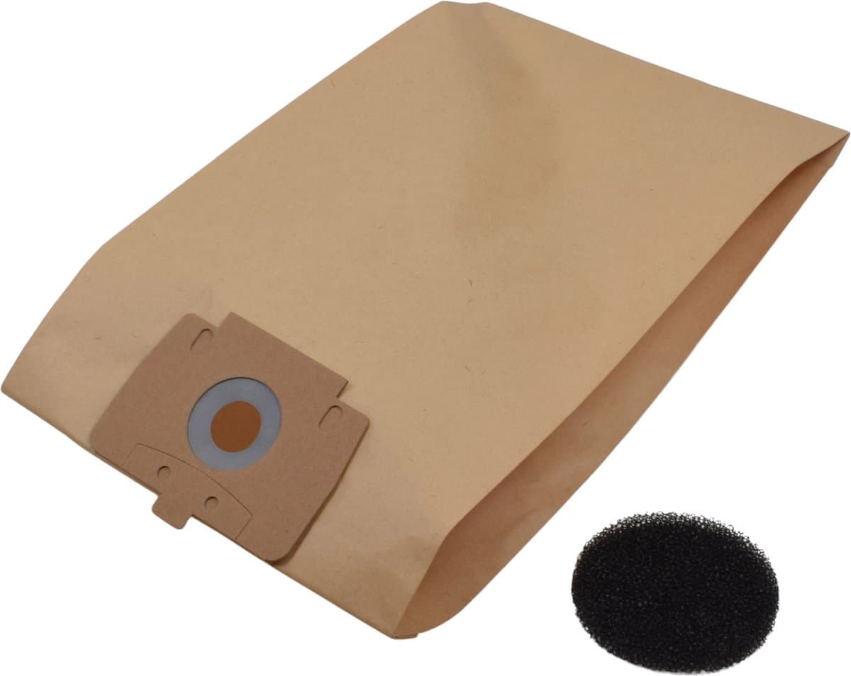 Geschikt voor HAKO. 10 stuks. Stofzuigerzakken 7216 voor Supervac 100, + motorfilter, Papier. COVAKO Merk — afbeelding 1