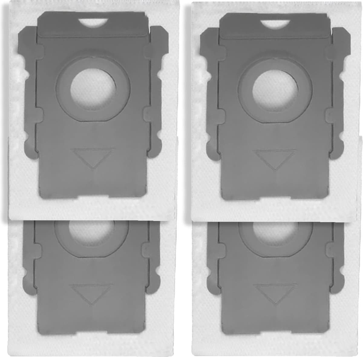 4x stofzuigerzakken robotstofzuiger geschikt voor iRobot Roomba Vacuum Bags i7+ zakken — afbeelding 1