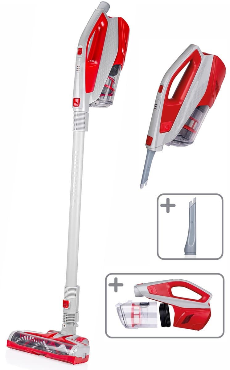 Dirt Devil Steelstofzuiger Draadloos DD9003 – 2-in-1 Draadloze Stofzuiger en Kruimeldief – Geschikt voor Dierenharen - Zonder Zak – Op Accu – Krachtig – Lichtgewicht - Incl. Opzetstukken — afbeelding 1
