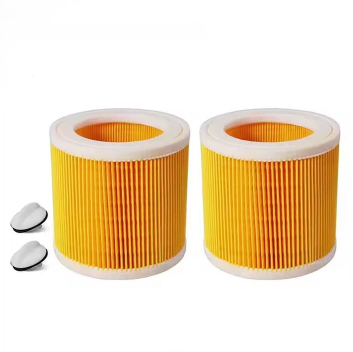 BukkitBow - Set van 2 HEPA Filters Geschikt voor Kärcher WD & MV Serie - Compatibel met WD1, WD2, WD3, MV2, MV3 en meer - Hoogwaardige Luchtfiltratie - 2 Stuks — afbeelding 1