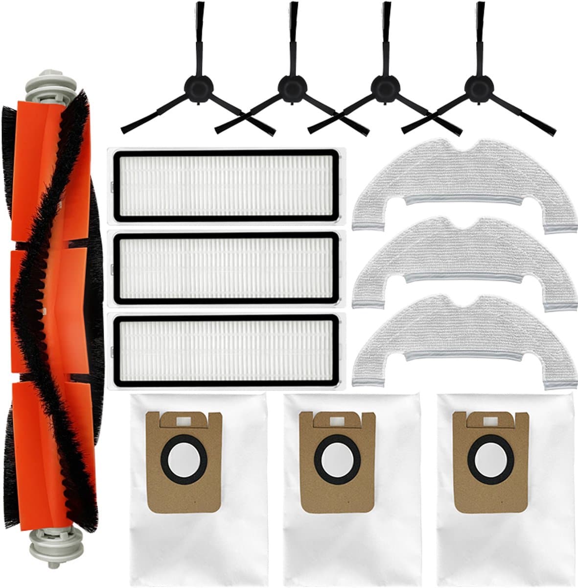 Accessoires 14 onderdelen Geschik voor Dreame Bot / D10 Plus / RLS3D — afbeelding 1